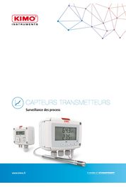 Catalogue Capteurs transmetteurs