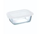 Boite rectangulaire Arcoroc en verre trempé - Food Box 146x110x54mm 38cl (X12) Firplast