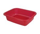 Barquette plastique injecté GN 1/8 rouge h 36 mm x 792 Firplast