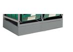 Socle pour rack de rangement 6 postes 85/88 litres