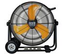 Ventilateur Brasseur d'air mobile Ø600 mm à vitesse variable - Faible consommation 120 W - 230 V - Moteur DC silencieux MW Tools MV600DC