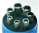 Coffret 7 douilles magnétiques 1/4