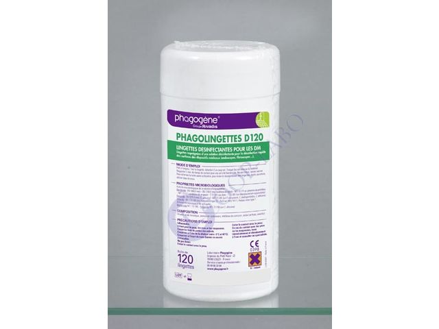 Lingette désinfectante D120 PHAGO