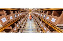 Mezzanine industrielle sur rayonnages mi-lourd Polypal 