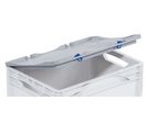 Couvercle à charnières 400x300 mm norme Europe - basicline