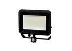 Projecteur LED 100W 120° IP65 avec Détecteur de Mouvement - Blanc Neutre 4000K - 5500K