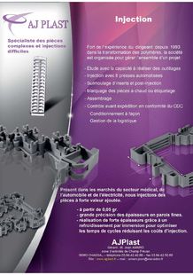 Sous traitance injection plastique