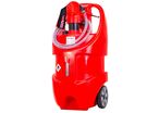 Cuve caddy ravitailleur mobile Diesel et Huiles en PE 75 L avec pompe et pistolet manuel MW Tools TBC75M