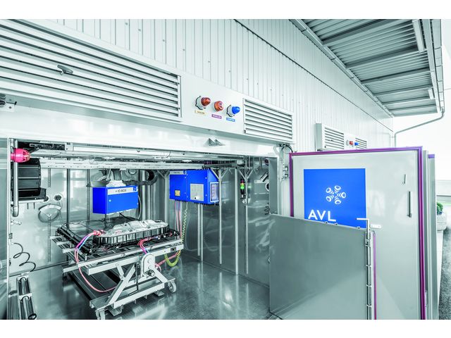 Banc d'essai : AVL Système de Test Batteries
