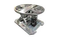 Table élévatrice manuel rotative à niveau constant INOX 304