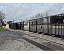 Portail coulissant industriel