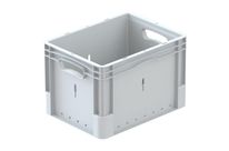 Bac gerbable norme Europe 400 x 300 x H. 270 mm - basicline plus