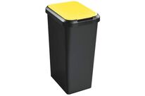 CEP - Poubelle de tri sélectif intérieur Jaune 45L - 80% recyclé - Mobile et Agroalimentaire