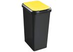 CEP - Poubelle de tri sélectif intérieur Jaune 45L - 80% recyclé - Mobile et Agroalimentaire