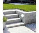Applique Murale Blanche LED 8W IP65 Ronde - Blanc Neutre 4000K - 5500K