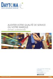 Catalogue Livres blancs : Livre blanc : Auditer votre qualité de service ou de marque