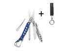 Ciseau multifonction combo STYLE CS Bleu Leatherman + Lampe Monarch noire - 831728