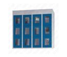 Casier métallique 12 cases | Plexiglas
