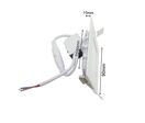 Spot LED Encastrable Carré BLANC 3W CCT
