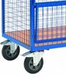 Chariot container grillagé - 500kg - 1006 x 656 - GRGO11D2N