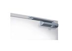 Ferme-porte TS90 bras coulisse DORMA - force 3/4 - argent - frein à l'ouverture - toutes positions - 10210401 