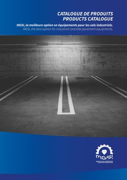 CATALOGUE PRODUITS MGSI