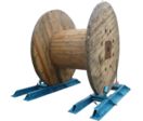 Dérouleur à rouleaux pour tourets de 7 à 10 tonnes