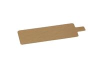 Rectangle avec languette or 130x 45mm (x200) Firplast
