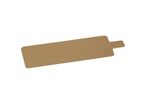 Rectangle avec languette or 130x 45mm (x200) Firplast
