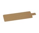 Rectangle avec languette or 130x 45mm (x200) Firplast