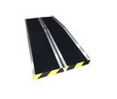 Rampe PMR valise pliable en 2 ou 4 - Surface antidérapante - ECO+