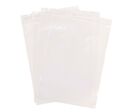 Manutan Expert - Sachets ZIP 100 microns 220x160mm transparent - Polyéthylène recyclable - Idéal conditionnement et protection