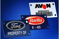 Plaque d&amp;#039;identification pour bacs, conteneurs et palettes