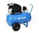 Compresseur à pistons mobile sur roue - CompAir - 2,5 Ch 220 V Mono - sur réservoir 50 litres