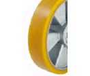 Roues aluminium pour transpalette bandage polyuréthane 400 à 900 kg