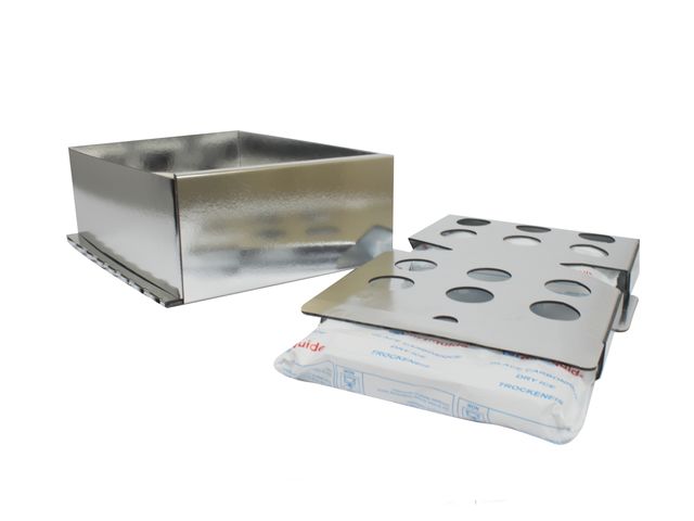 Boîte à glaces avec calage 370 x 270 x 120