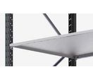 Tablettes métalliques renforcées pour racks charges mi-lourdes Polypal