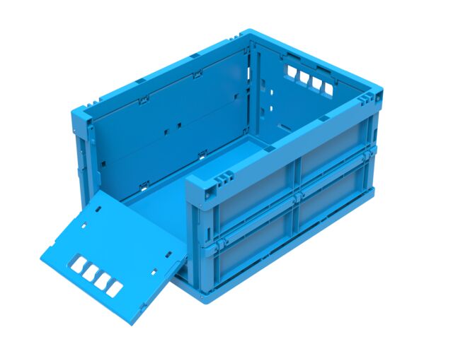 Bac Pliant avec porte abattante 400 x 300 x 220 mm | Falter 4322 V1 K