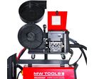 Poste à souder MIG Inverter 500A industriel 400V double pulse avec refroidisseur MW Tools MIG505WDP