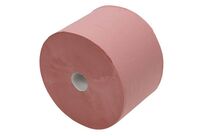 Ikatex - Bobine d&amp;#039;essuyage industriel 1500 formats - Marron - Papier recyclé 2 plis - Éco-responsable