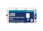 Tork - Bobine d'essuyage Maxi Plus M2 - Blanc - 2 plis - Ouate de cellulose - Usage alimentaire - Éco-responsable