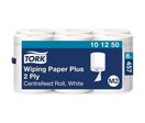 Tork - Bobine d'essuyage Maxi Plus M2 - Blanc - 2 plis - Ouate de cellulose - Usage alimentaire - Éco-responsable