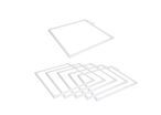 Pack de 6 - Dalle LED Cadre Lumineux 60x60 Slim 36W BLANC - Blanc Neutre 4000K - 5500K