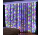 Rideau lumineux 240LED IP44 4M - câble transparent - Blanc Chaud 2300K - 3500K