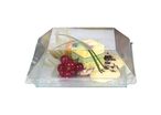 Couvercle PET pour assiette transparent 13 cm x 200 Firplast