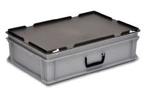 Bac-mallette RAKO en plastique avec couvercle 400 x 300 x 132 mm | 35-203