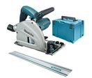 Scie circulaire plongeante MAKITA 1300W 165MM en coffret MAK-PAC + Rail de guidage 1400 mm Offret - SP6000J