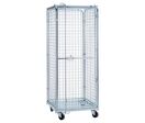Italiana Contenitori - Roll-conteneur de sécurité 400 kg - 720 x 830 mm - 1840 mm Hauteur - Roulettes Polypropylène - Éco-responsable