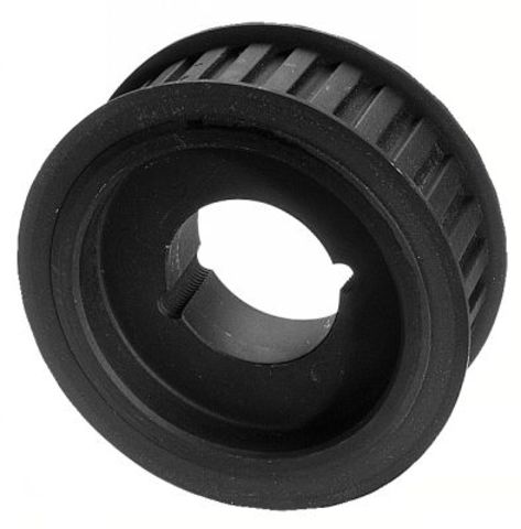 Poulie dentée à moyeu amovible