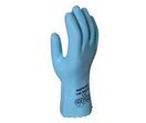 Gant tout enduit latex/jersey bleu lisse lg 30cm Taille 10